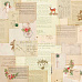 Набор бумаги 30х30 см "Сказочное Рождество", 10 листов (MonaDesign)