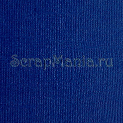 Кардсток с текстурой "Ультрамарин", 30х30 см (ScrapBerry's)