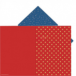 Набор заготовок для открыток 10,5х15 см "A Christmas Wish" с конвертами, 12 шт (DoCrafts)