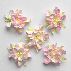 Букет гардений "Нежные розовые", 5 шт (Fleur-design)
