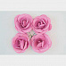Букет роз, светло-пурпурный, 4 шт (ScrapBerry's)