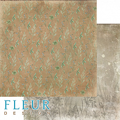 Бумага "Дары полей. Травы" (Fleur-design)