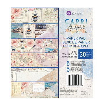 Набор бумаги 15х15 см "Capri. Frank Garcia", 30 листов (Prima Marketing)