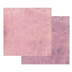 Бумага "Розовый и лиловый" (Stamperia)