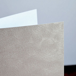 Заготовка для открытки 11х17 см из дизайнерской бумаги Constellation Jade Riccio