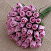 Букетик мини-роз с закрытым бутоном "Детский розовый", 25 шт (Impresse)
