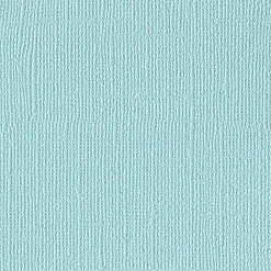 Кардсток Bazzill Basics 30,5х30,5 см однотонный с текстурой холста, цвет голубой блеск