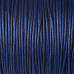 Шнур вощеный, диам. 1 мм, длина 60 см, темно-синий