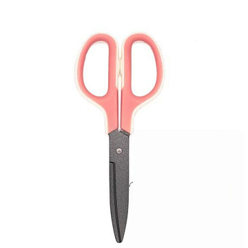 Ножницы с тефлоновым покрытием "Розовые", лезвием 6,5 см