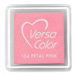 Подушечка чернильная пигментная Versacolor, размер 2,5х2,5 см, цвет бледный розовый