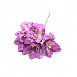 Букетик лилий "Нежно-фиолетовые", 5 шт (Fleur-design)