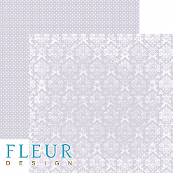Набор бумаги 15х15 см "Шебби Шик Базовая 2.0", 24 листа (Fleur-design)