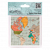 Резиновый штамп "All abroad. Карта" (DoCrafts)