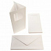 Набор заготовок для открыток 10,5х21 см "Тройные белые. Квадратное окошко" с конвертами (DoCrafts)