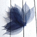 Скелетированные листья "Темно-синие", 10 шт (Fleur-design)
