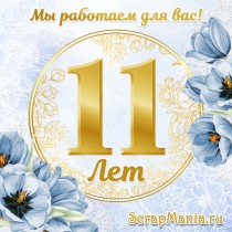 Нам 11 лет! Распродажа на все!
