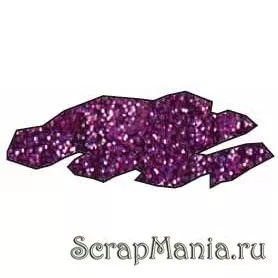 Краска для декорирования PicTixx в тубе, фиолетовая с блестками (C. Kreul)