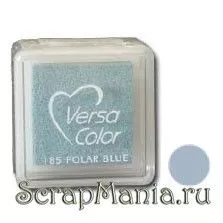 Подушечка чернильная пигментная Versacolor, размер 2,5х2,5 см, цвет полярный голубой