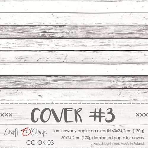 ОбложкадляальбомаШеббидоски,24х60см(CraftO