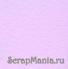 Кардсток Bazzill Basics 30,5х30,5 см однотонный с текстурой апельсиновой кожуры, цвет бледный розовый