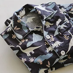 Отрез ткани 45х55 см "Organic cotton dinosaur" (Daily Like) Отрез ткани 45х55 см "Organic cotton dinosaur" (Daily Like)