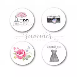 Набор фишек "#В_ТРЕНДЕ. #Лучший_день" (Summer Studio)