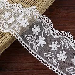 Кружево "Ромашки", ширина 9 см, длина 1 м