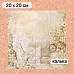 Калька 20х20 см "Сезон ромашек 05", плотность 110 гр/м2 (ScrapMania)
