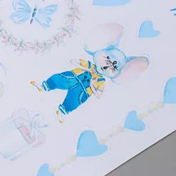 Наклейки 16х21,5 см "My little mousy boy" (Фабрика Декору)