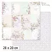 20х20 Бумага "Цветочная вуаль. Дизайн 7" (ScrapMania)
