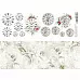 Лист с картинками 10х30 см "Зимняя прелесть. Часы" (ScrapMania)