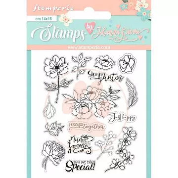 Штамп "Celebration", 4,8х7,8 см (Stamperia)