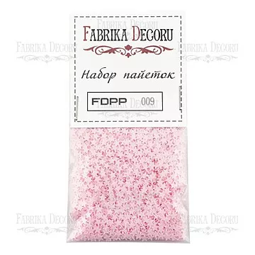 Набор пайеток "Звездочки. Розовые" (Фабрика Декору)