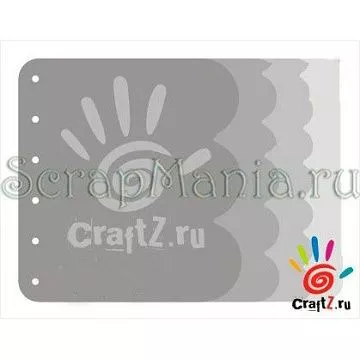 Заготовка для альбома "Резные края" (Craftz)