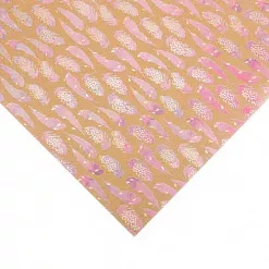 Бумага крафт с голографическим фольгированием "Фантазия" (АртУзор) Бумага крафт с голографическим фольгированием "Фантазия" (АртУзор)