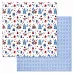 Набор бумаги 20х20 см "Снеговички", 12 листов (ScrapMania)