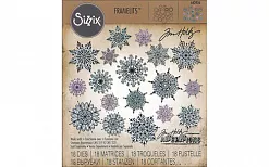 Набор ножей для вырубки "Swirly snowflakes" (Sizzix)