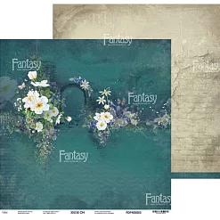 Бумага 30х30 см "Дверь в Лето 3" (Fantasy) Бумага 30х30 см "Дверь в Лето 3" (Fantasy)
