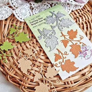 Нож "Листья тыквы", 4,9х6 см (AgiArt)