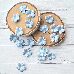 Набор бумажных цветов "Азалия. Голубой", 20 шт (Китай) Набор бумажных цветов "Азалия. Голубой", 20 шт (Китай)