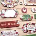 Набор цветного чипборда "Марсала" (ScrapMania)
