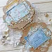 Заготовка для альбома 20х20 см "Ракушка" (CraftStory)