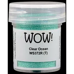 Пудра для эмбоссинга "Clear Ocean. Чистый океан" (WOW)