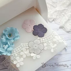 Нож "Цветок гибискуса маленький" 5х5 см (ScrapMania)