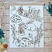 Чипборд "Лесное чудо" (ScrapMania)