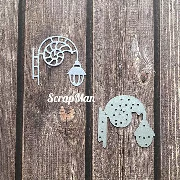 Нож "Фонарь", 4х4 см (Scrapman)