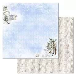 Бумага "Зимний город. Любимое место" (ScrapMania)
