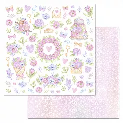 Набор бумаги 30,5х30,5 см "Первая любовь", 12 листов (ScrapMania) Набор бумаги 30,5х30,5 см "Первая любовь", 12 листов (ScrapMania)