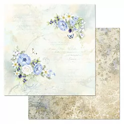 Набор бумаги 30,5х30,5 см "Небесная роса", 12 листов (ScrapMania)