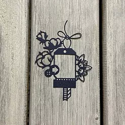 Нож "Хлопковые истории 8", 8,8х12 см (ArtScrap)